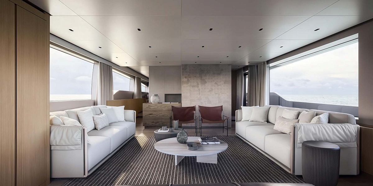 Аренда мега яхты Sanlorenzo SL86A ALMA BLU в Италии и Сардинии